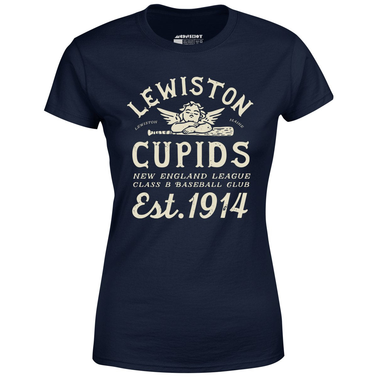 Lewiston Cupids - Maine - Vintage Defunct Baseball Teams - Women's T-Shirt