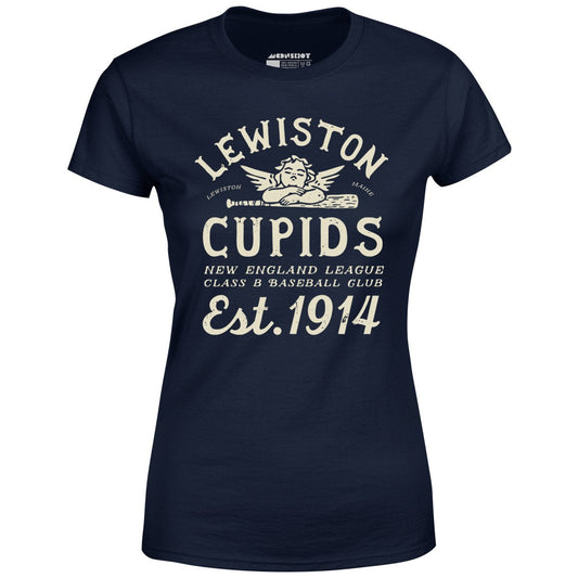 Lewiston Cupids - Maine - Vintage Defunct Baseball Teams - Women's T-Shirt