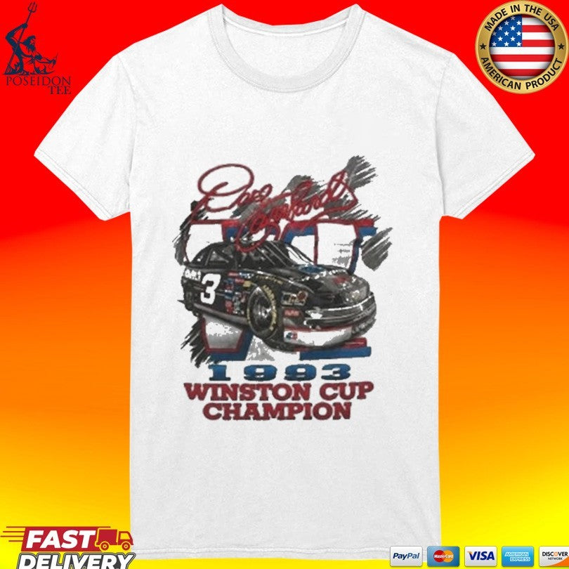 Carson Hocevar 1993 Dale Earnhardt Nascar Winston Cup Champion T-shirt