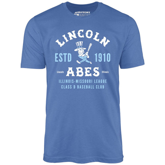 Lincoln Abes - Illinois - Vintage Defunct Baseball Teams - Unisex T-Shirt