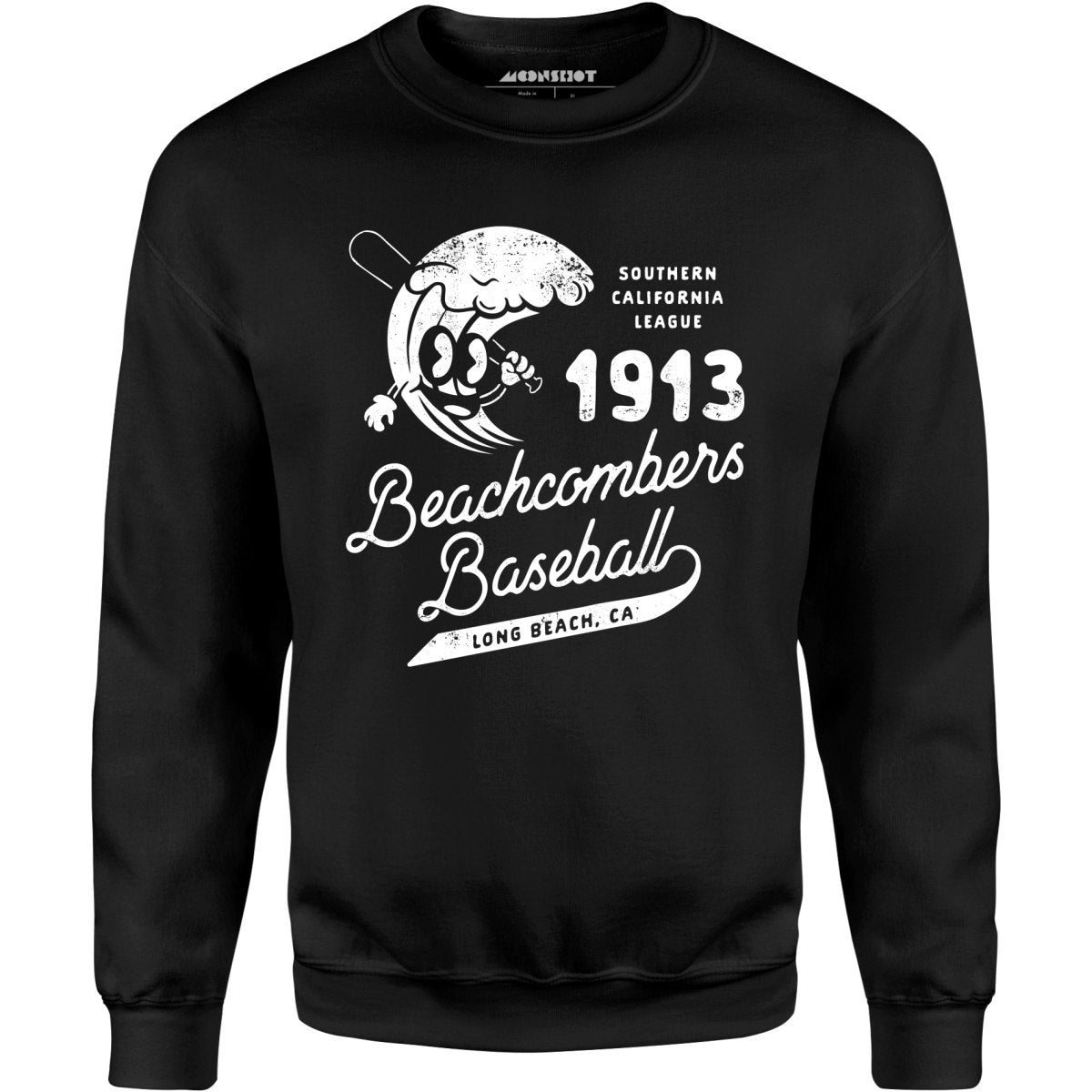 Long Beach Beachcombers - California - Vintage Defunct Baseball Teams - Unisex Sweatshirt