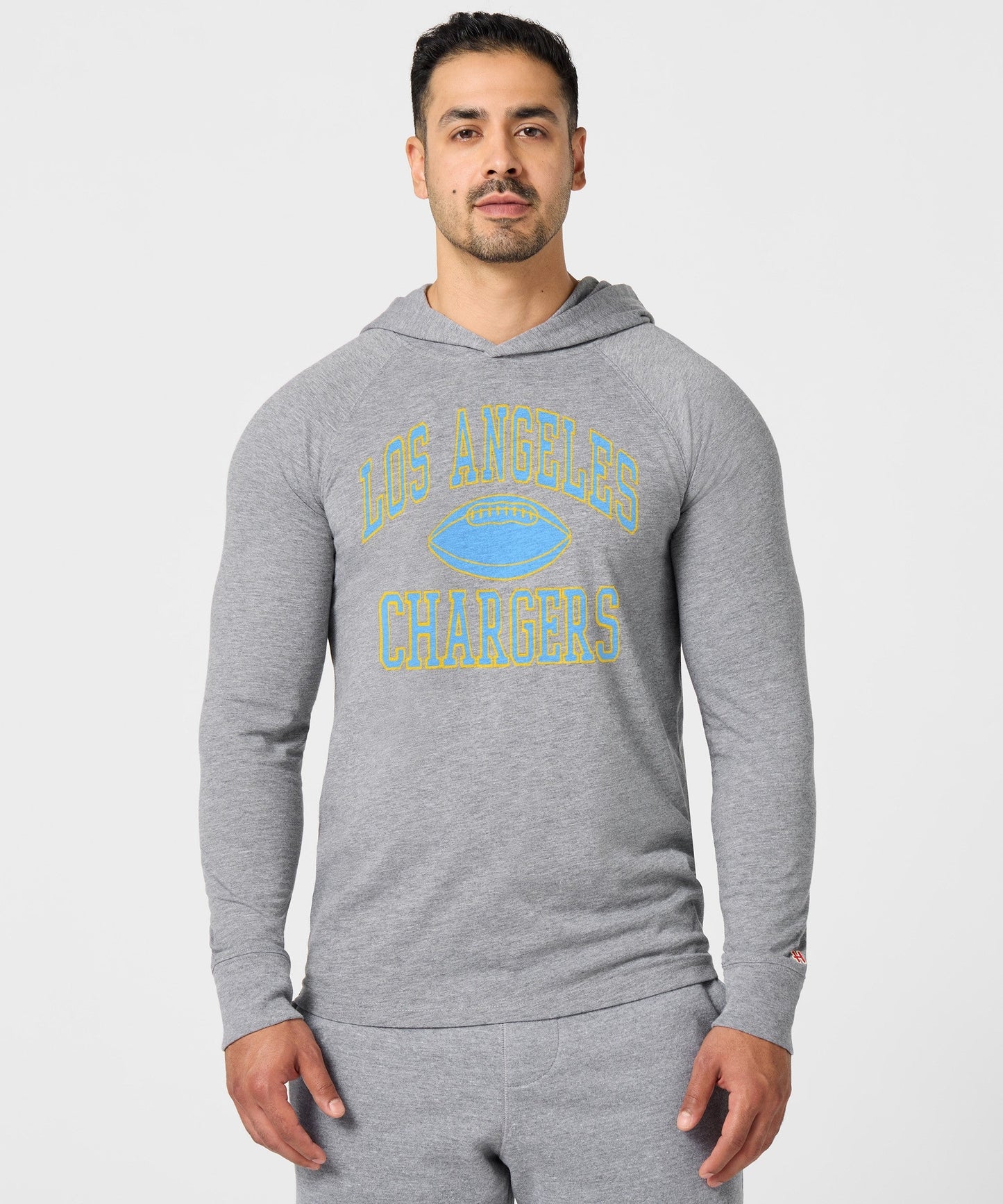 Los Angeles Chargers Gridiron Lightweight Hoodie