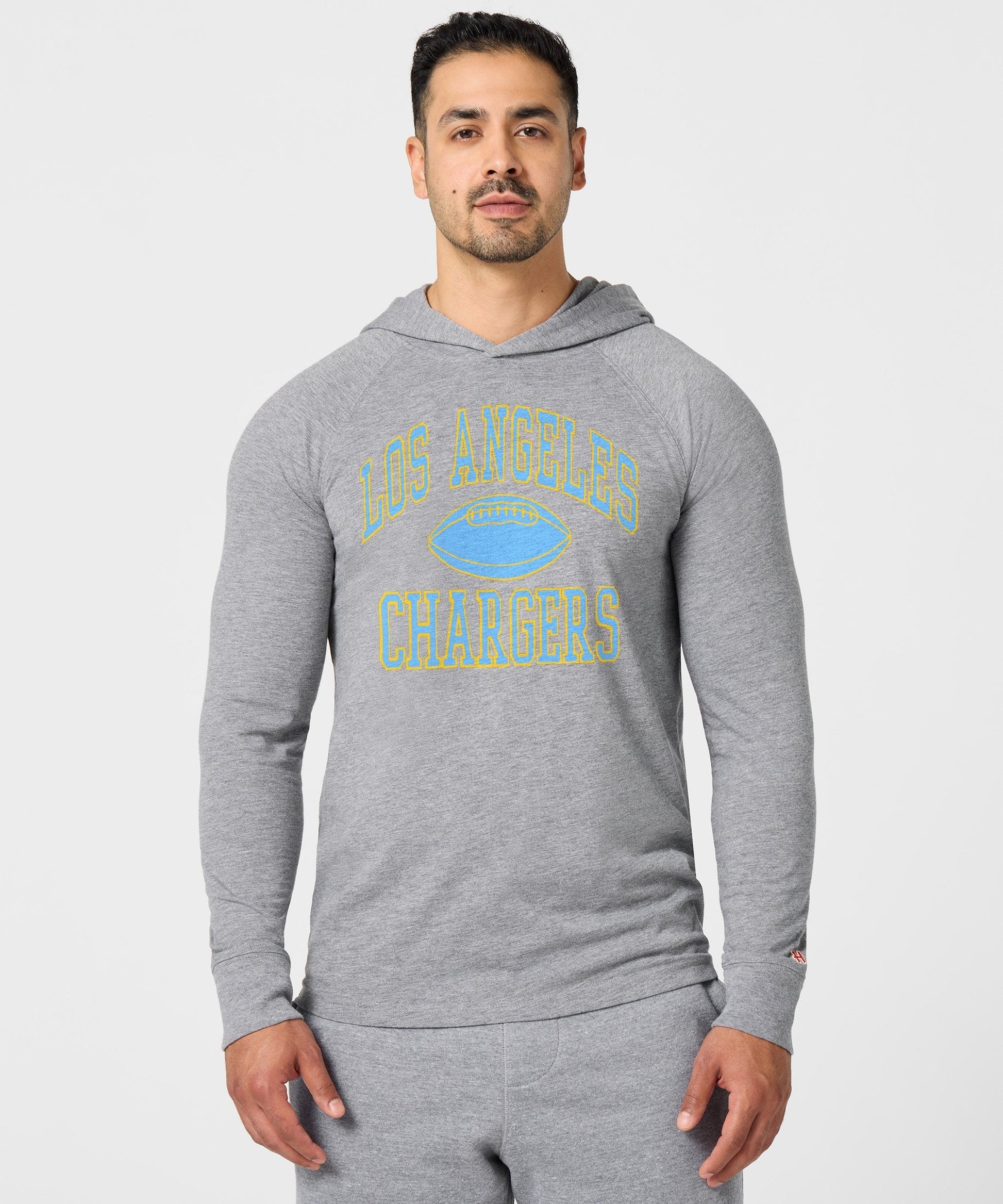 Los Angeles Chargers Gridiron Lightweight Hoodie