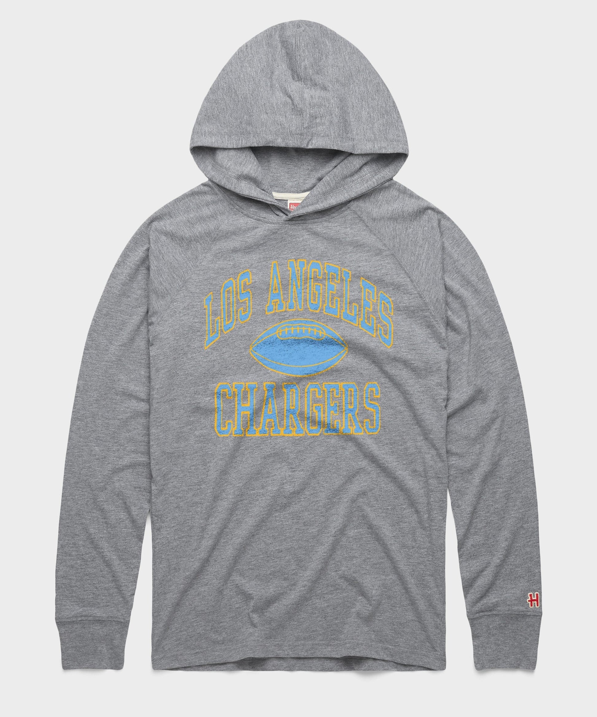 Los Angeles Chargers Gridiron Lightweight Hoodie