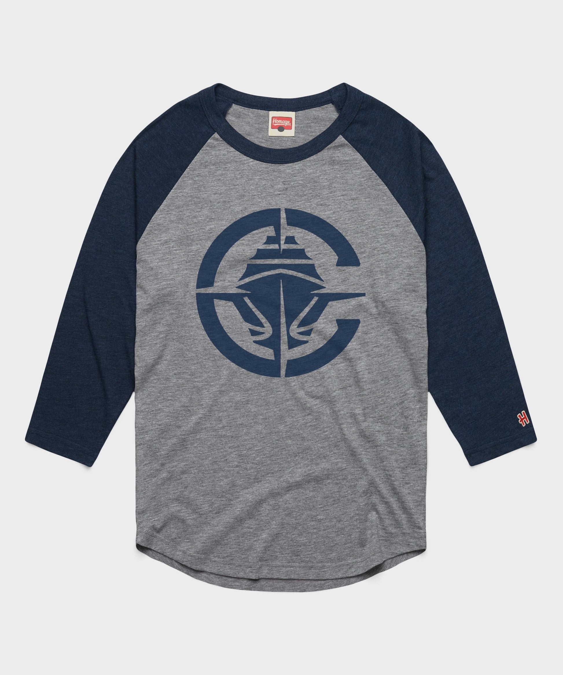 Los Angeles Clippers Logo Raglan