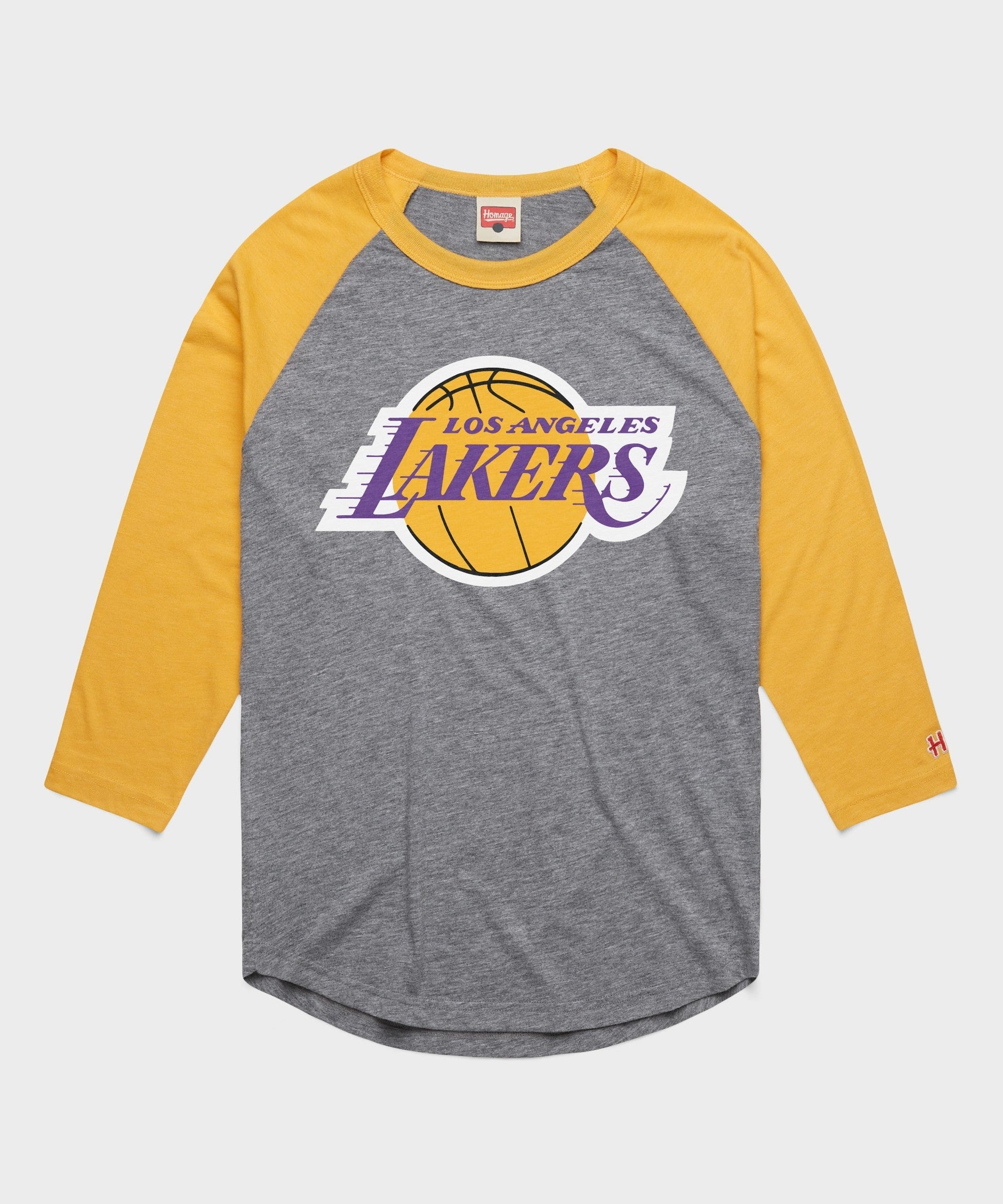 Los Angeles Lakers Logo Raglan