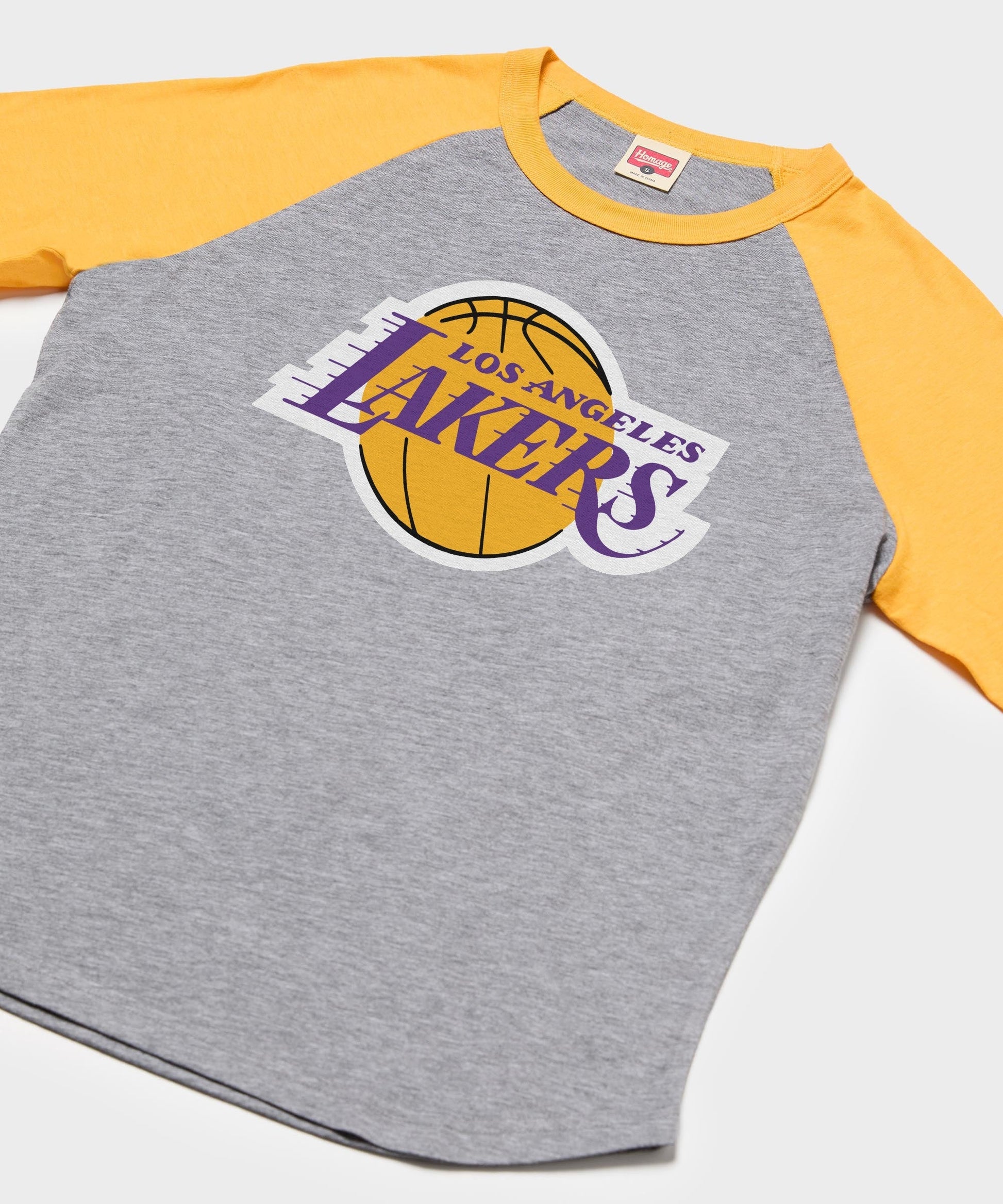 Los Angeles Lakers Logo Raglan