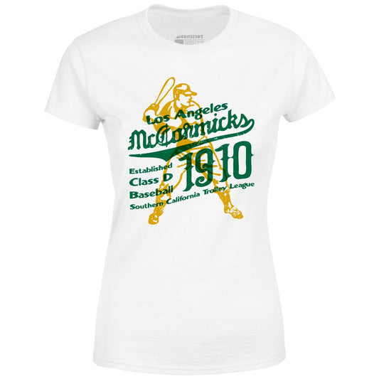 Los Angeles McCormick's - California - Vintage Defunct Baseball Teams - Women's T-Shirt