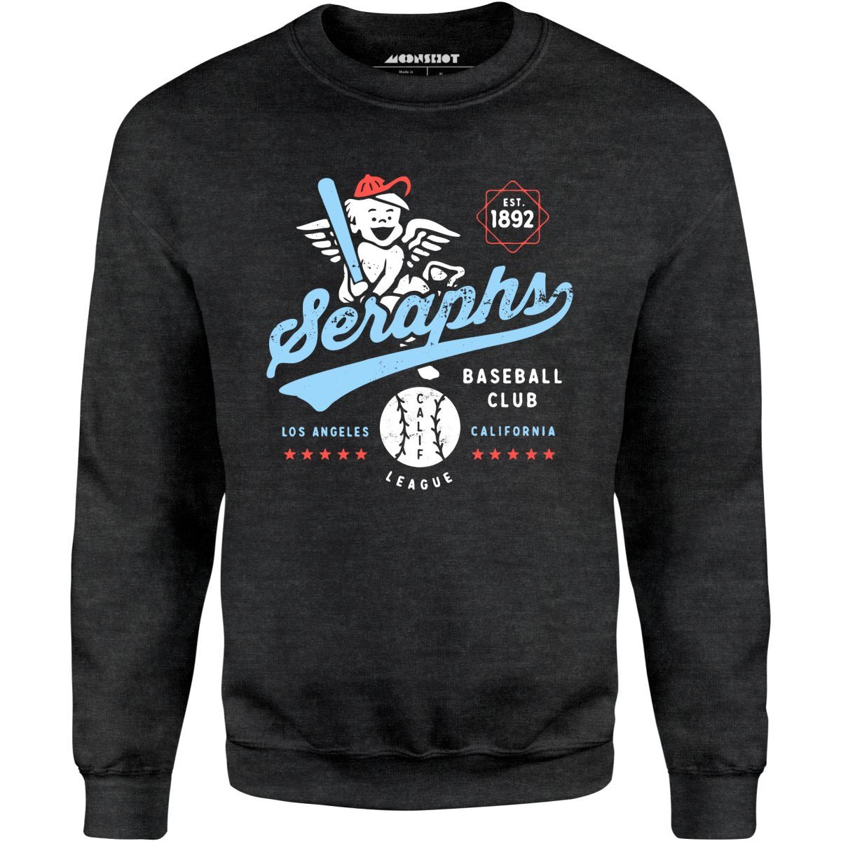 Los Angeles Seraphs - California - Vintage Defunct Baseball Teams - Unisex Sweatshirt