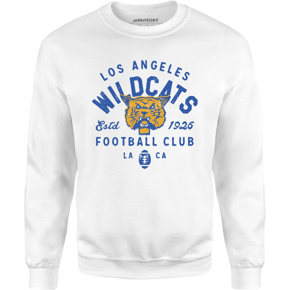 Los Angeles Wildcats - California - Vintage Defunct Football Teams - Unisex Sweatshirt