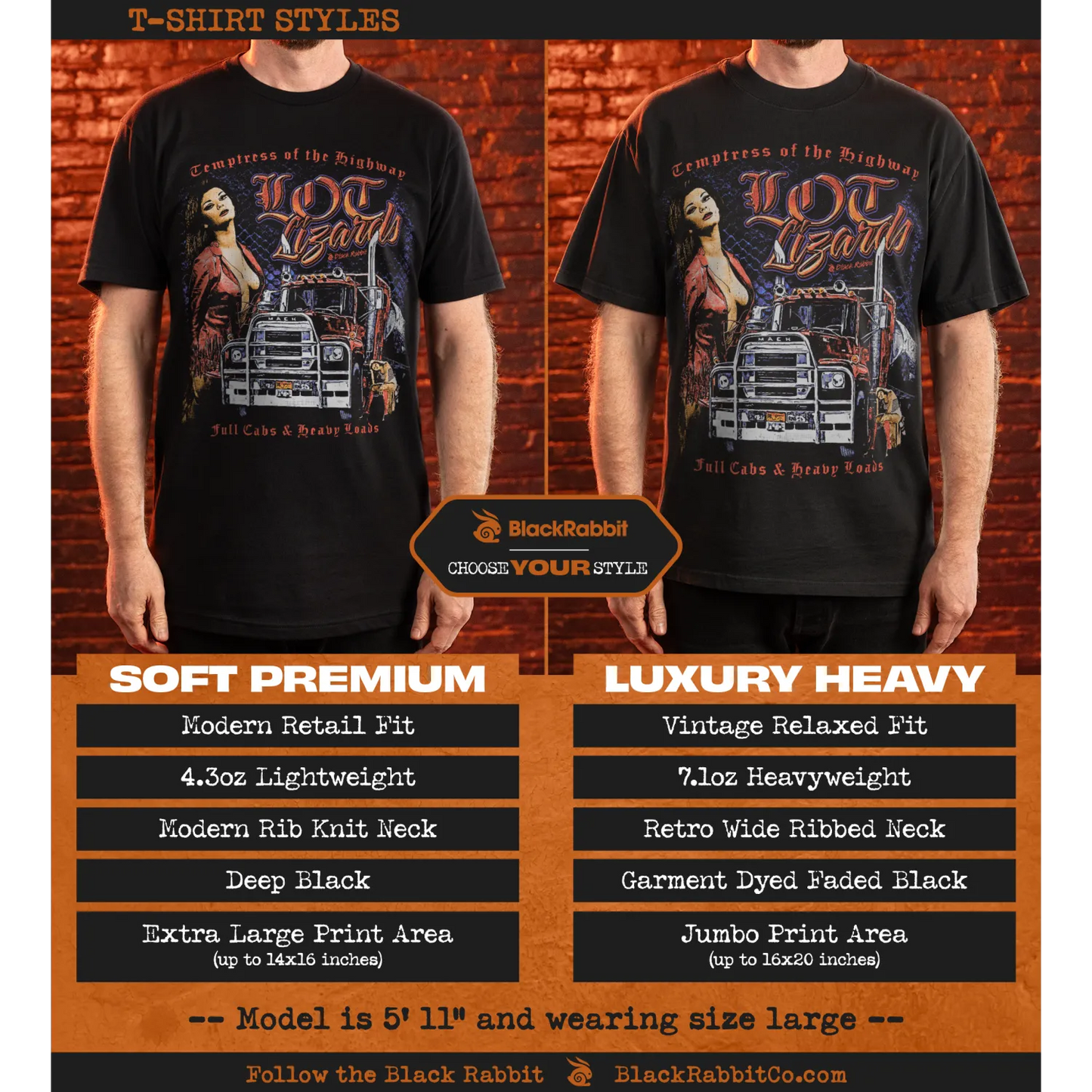 Lot Lizards - Temptresses of the Highway Unisex Classic T-Shirt