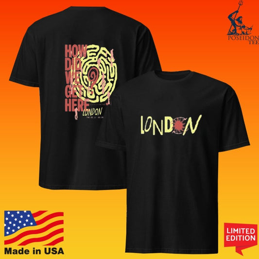 Louis Tomlinson How Did We Get Here London T-shirt