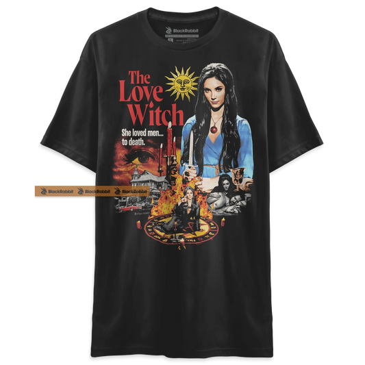 The Love Witch She Loved Men To Death Retro Vintage Unisex Classic T-Shirt