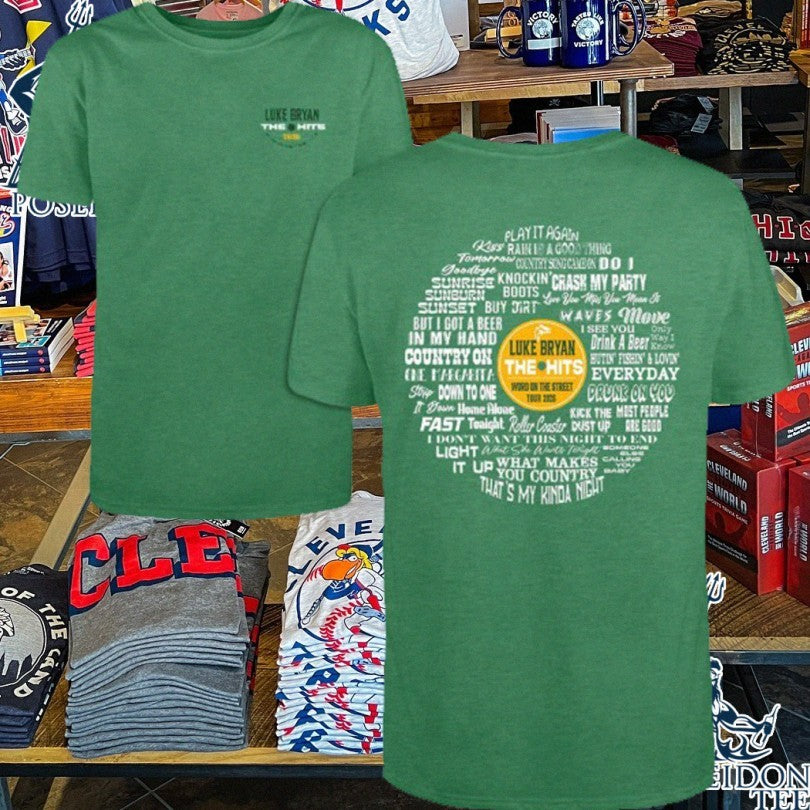 Luke Bryan The Essential Hits T-shirt