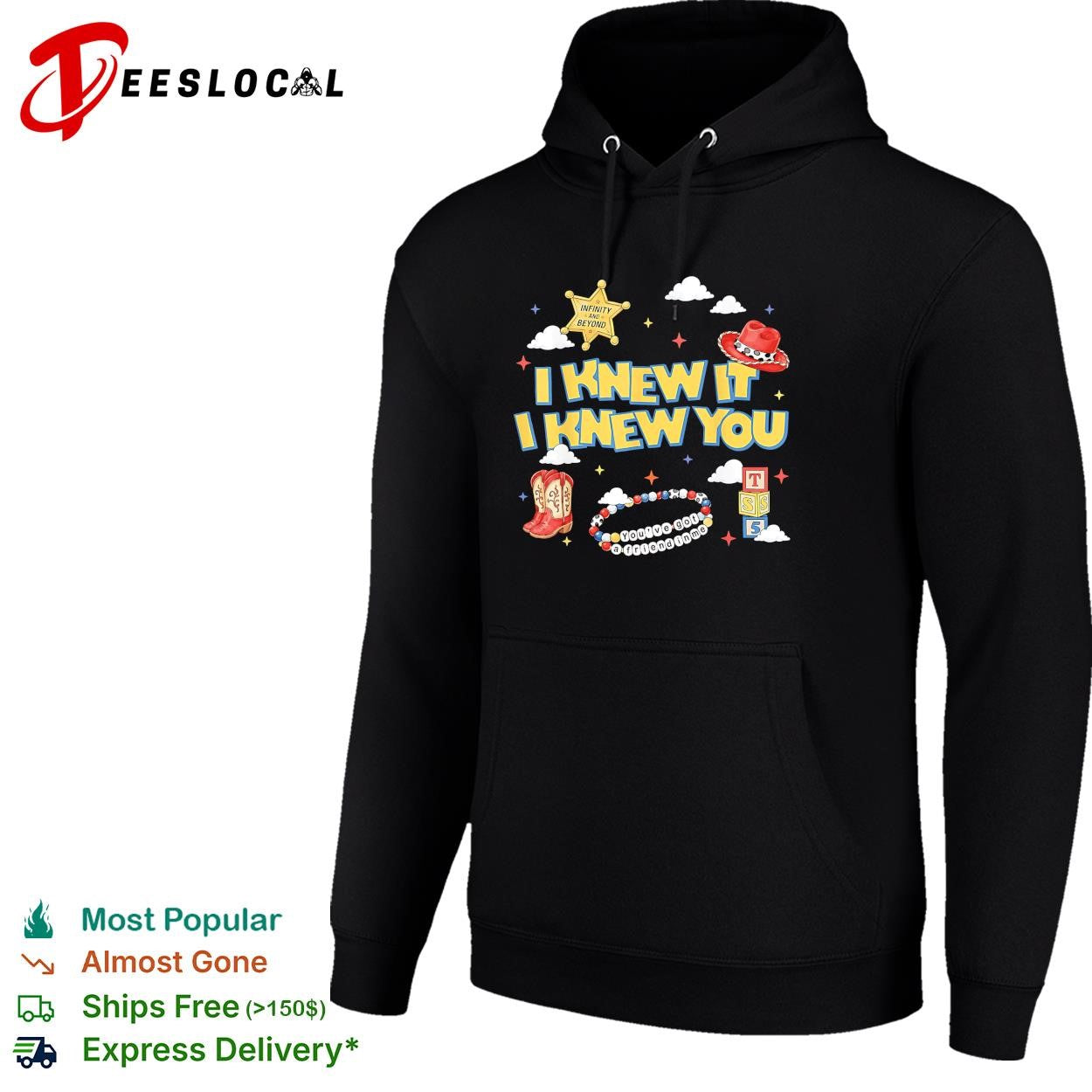 I knew it I knew you cowboy hat western badge graphic shirt