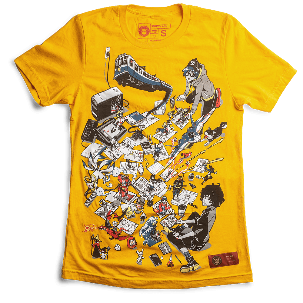 Mania T-Shirt - clothing by TeeHivey.com (Image 1)