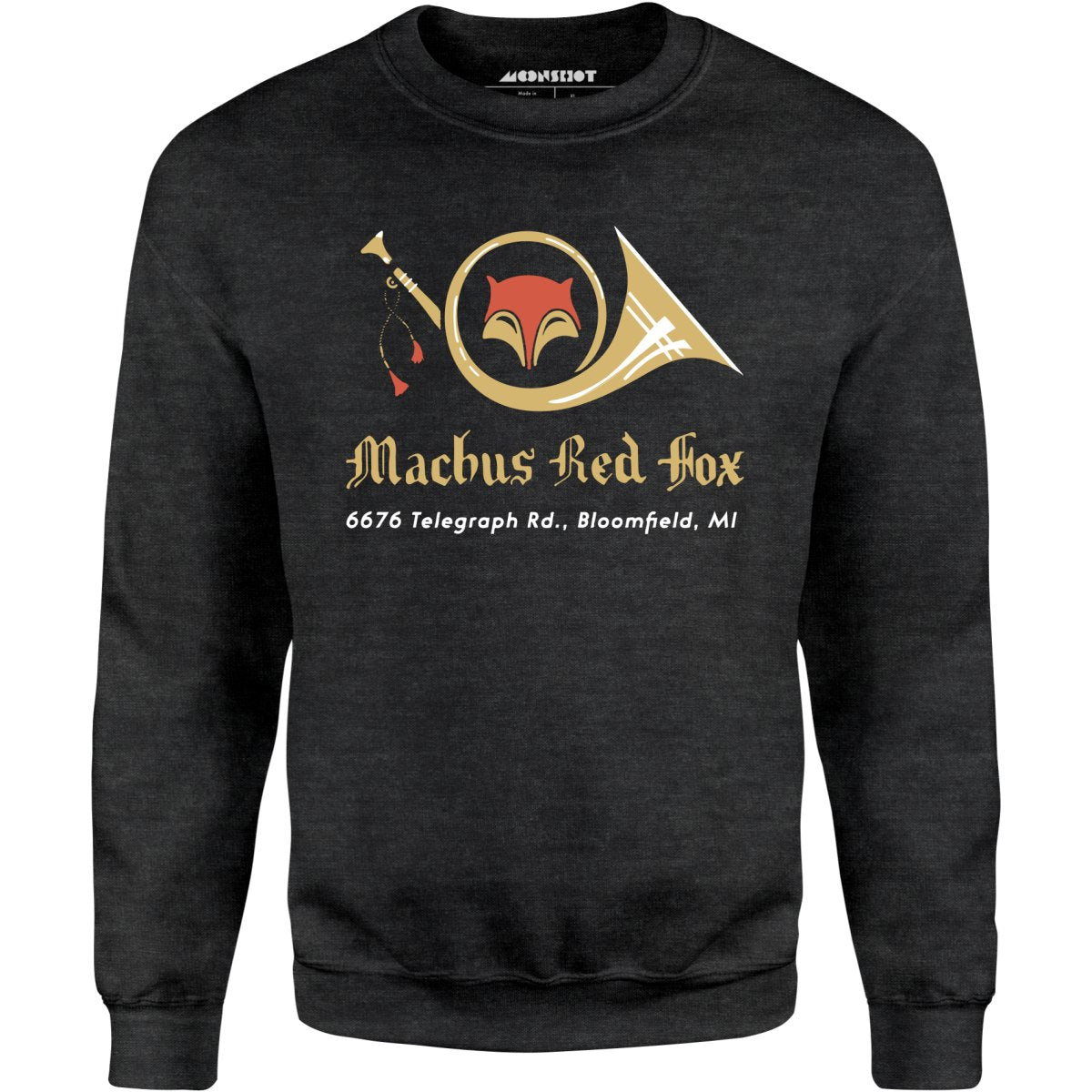 Machus Red Fox - Bloomfield, MI - Vintage Restaurant - Unisex Sweatshirt