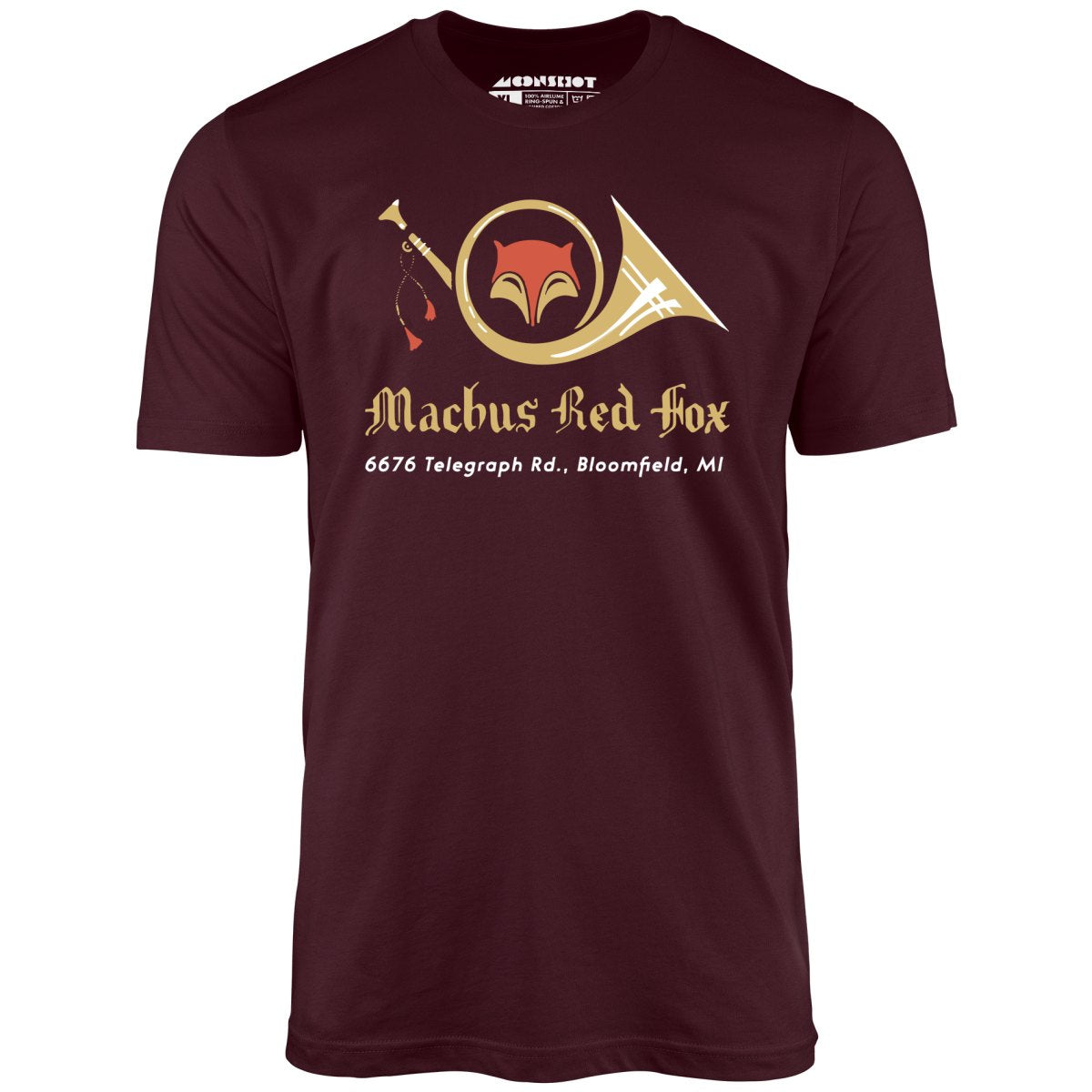 Machus Red Fox - Bloomfield, MI - Vintage Restaurant - Unisex T-Shirt