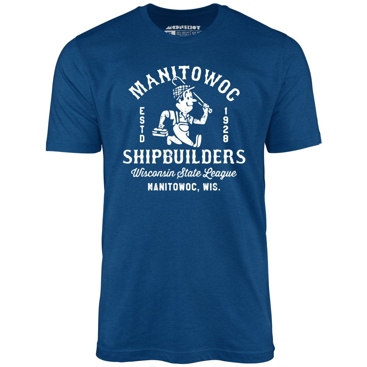 Manitowoc Shipbuilders - Wisconsin - Vintage Defunct Baseball Teams - Unisex T-Shirt