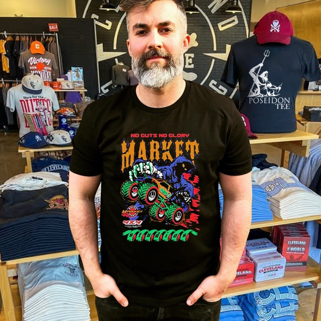 Market No Guts No Glory Studios T-shirt