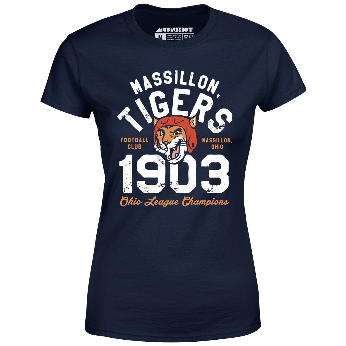 Massillon Tigers - Ohio - Vintage Defunct Football Teams - Women's T-Shirt