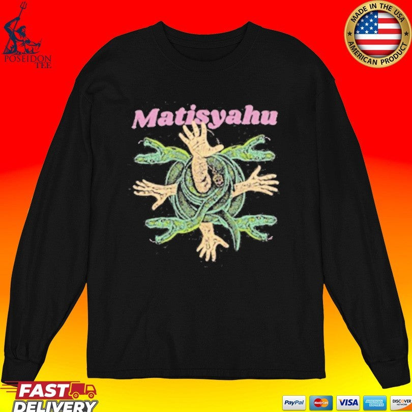Matisyahu Snake Hands T-shirt