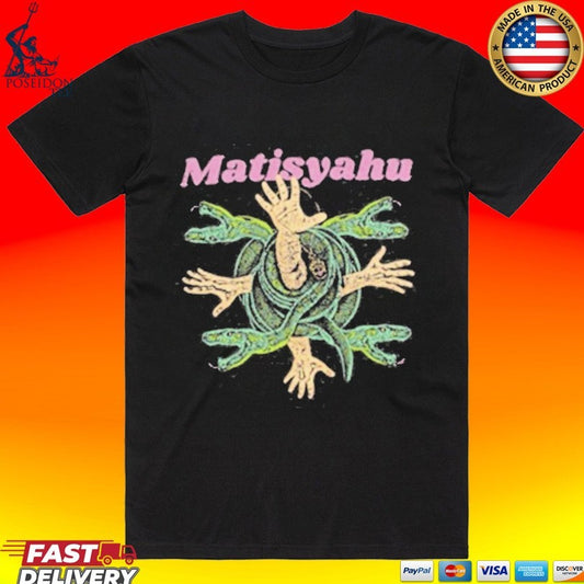 Matisyahu Snake Hands T-shirt