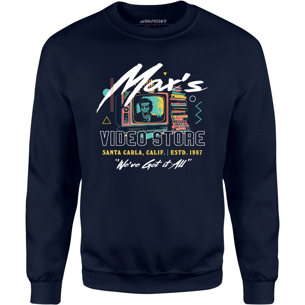 Max's Video Store - Unisex Sweatshirt