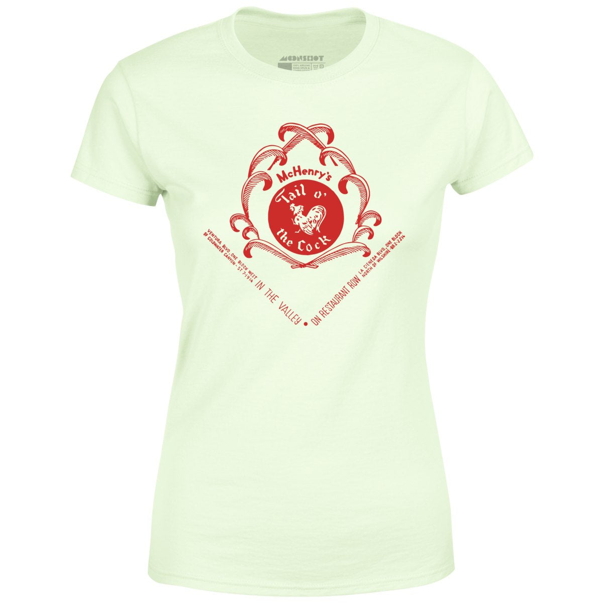 McHenry's Tail o' the Cock v2 - Los Angeles, CA - Vintage Restaurant - Women's T-Shirt