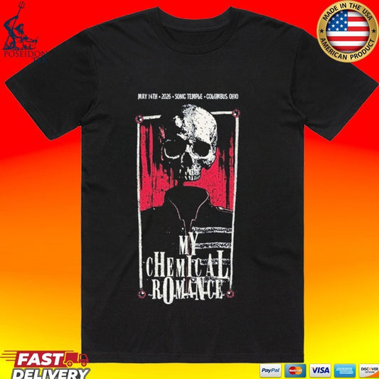 Mcr Sonic Temple Festival On May 14 2026 T-shirt