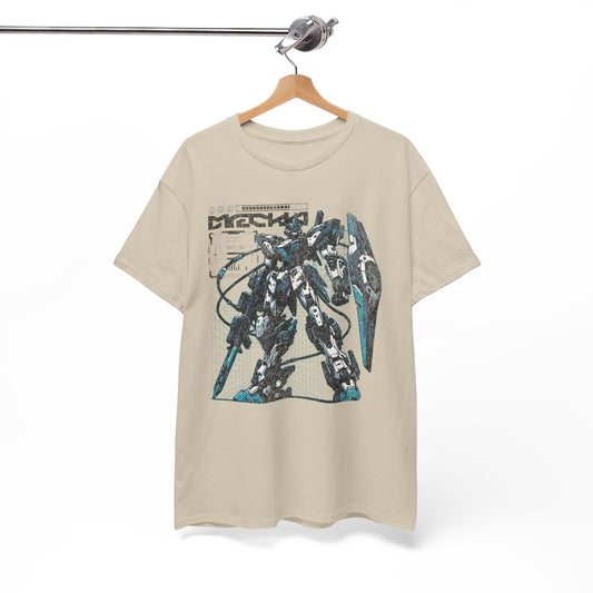 Mecha Vintage Anime Graphic Tee.