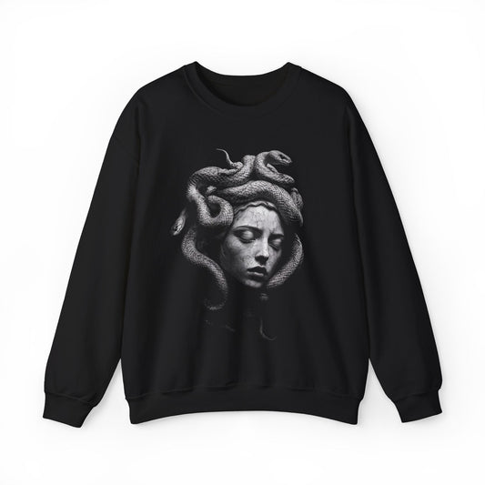 Medusa Vintage Graphic Sweatshirt.