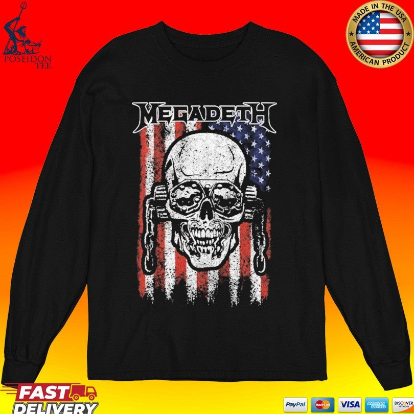 Megadeth Vic Flag T-shirt