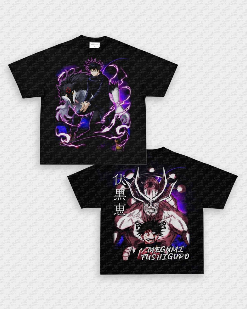 MEGUMI FUSHIGURO TEE - [DS] - clothing by TeeHivey.com (Image 1)