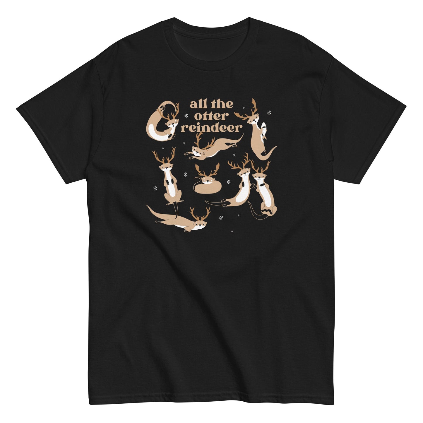 All The Otter Reindeer Men's Classic Tee
