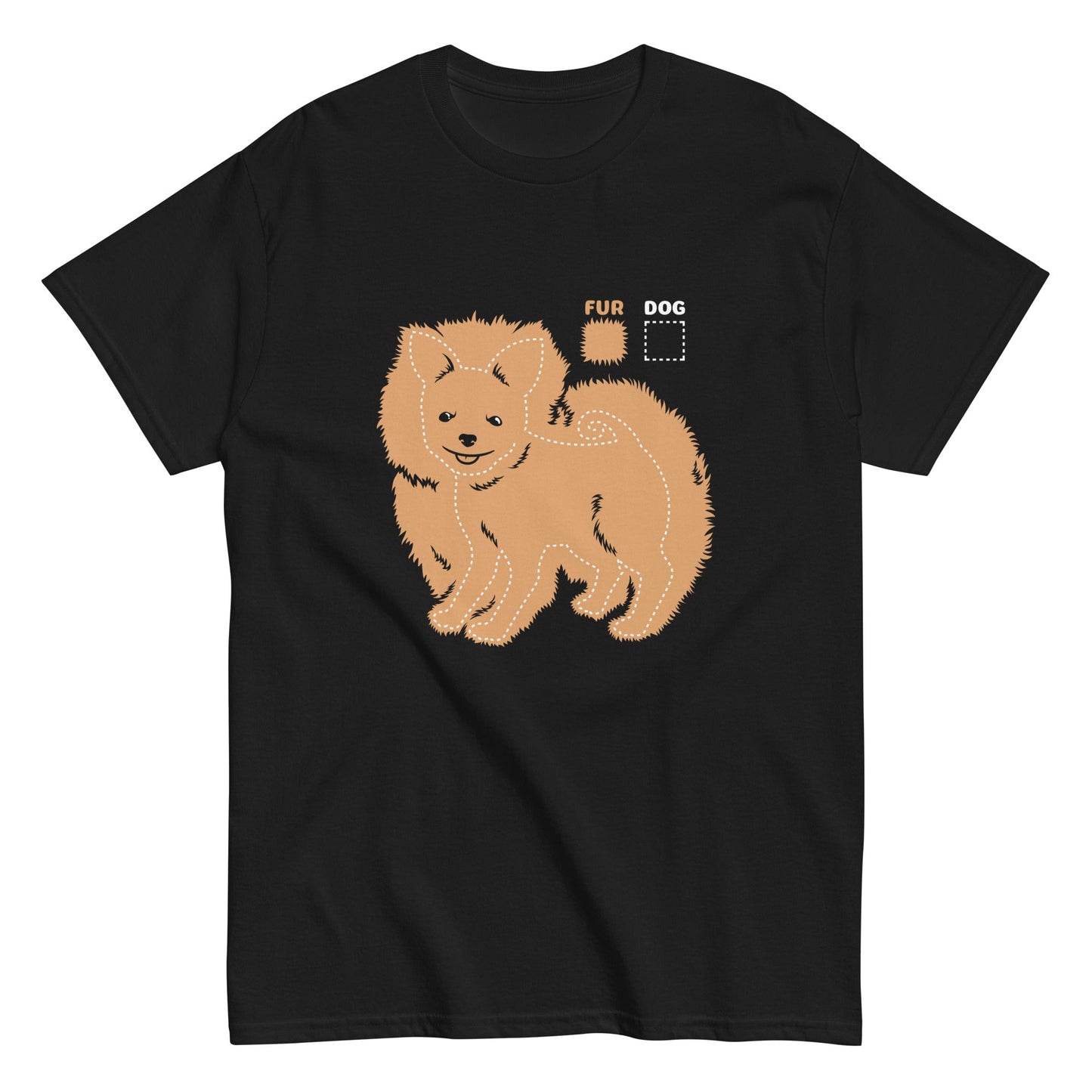 Dog vs Fur Pomeranian Men's Classic Tee