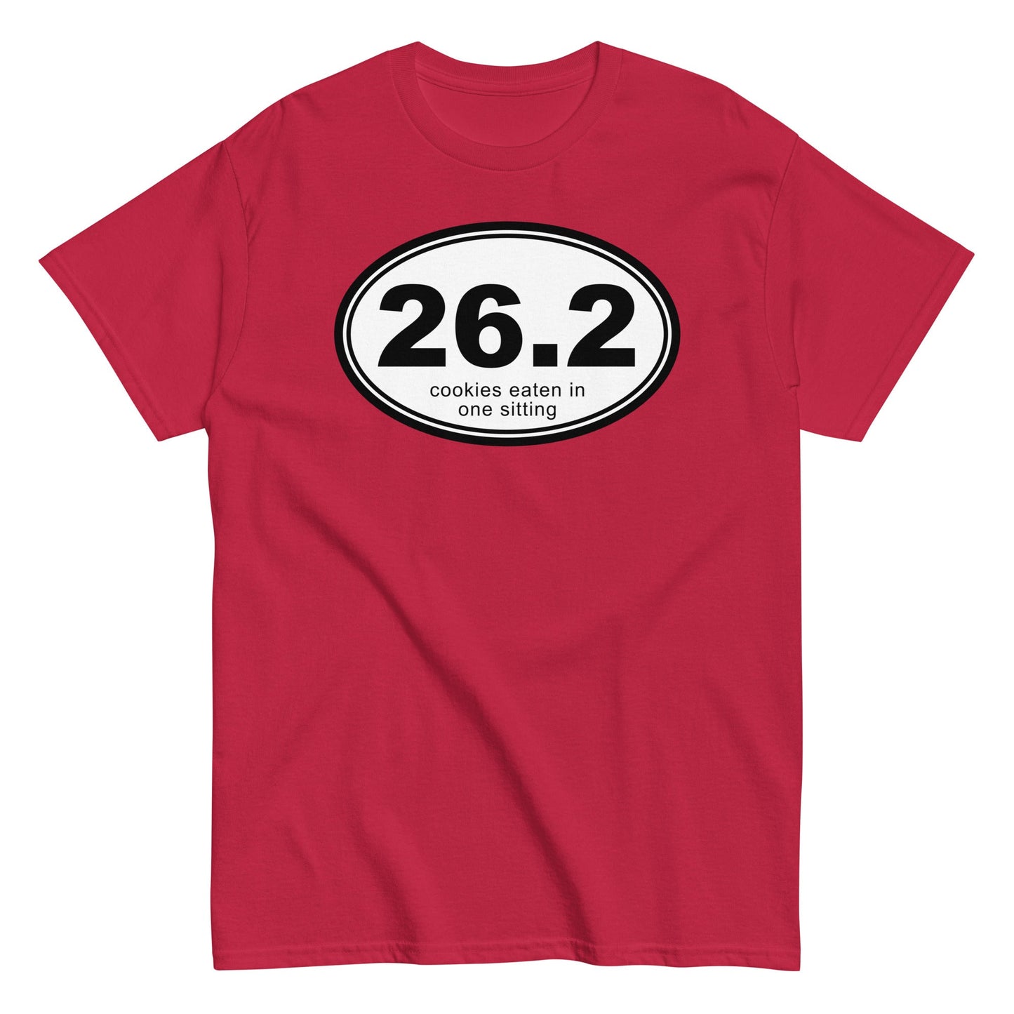 26.2 Cookies Eaten In One Sitting Men's Classic Tee