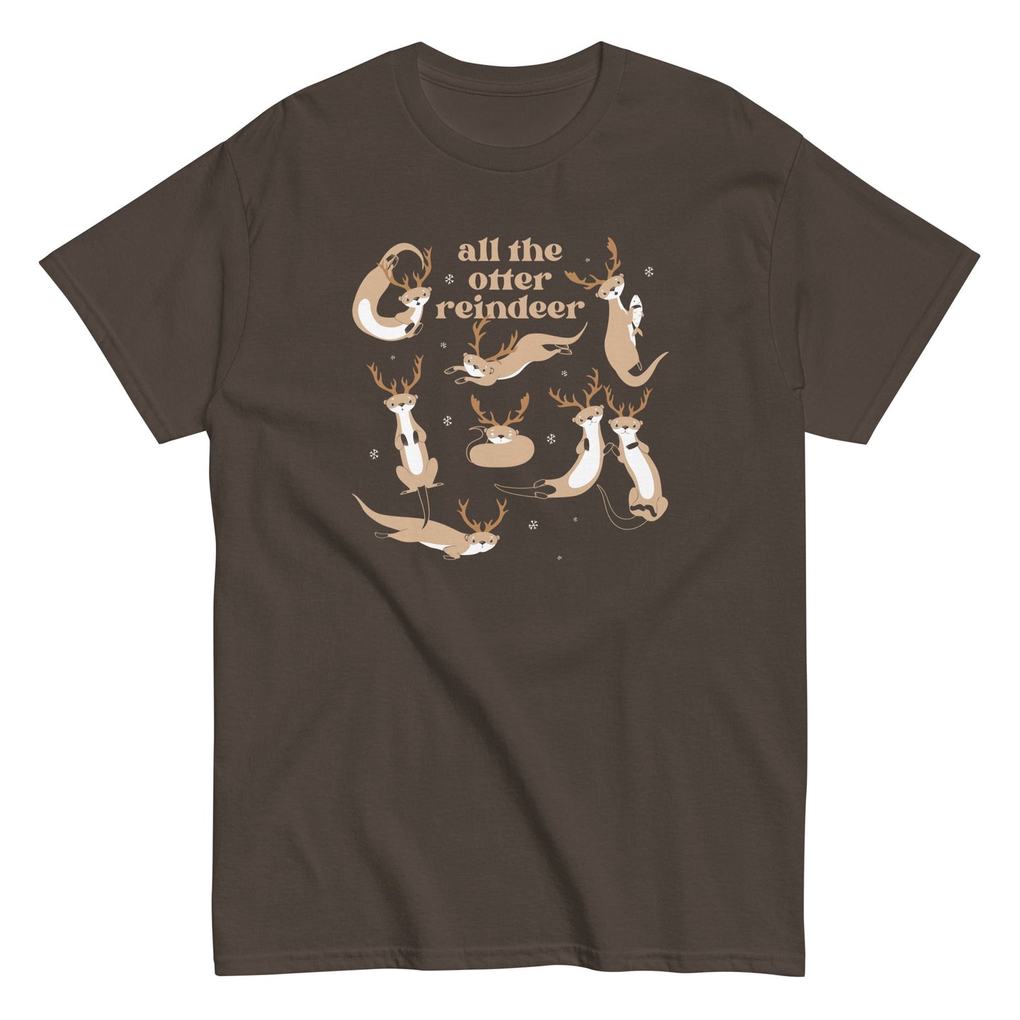 All The Otter Reindeer Men's Classic Tee