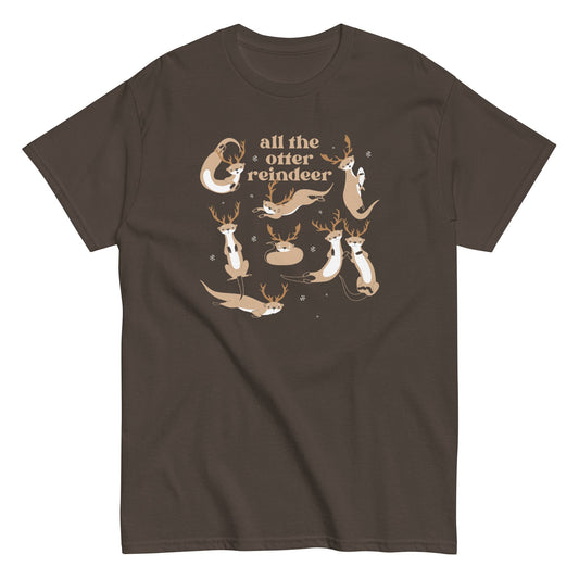 All The Otter Reindeer Men's Classic Tee