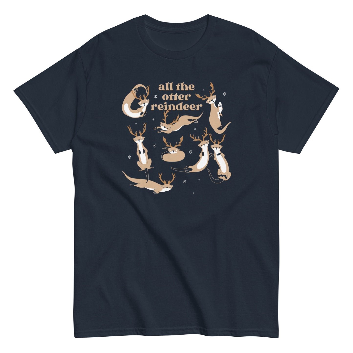 All The Otter Reindeer Men's Classic Tee