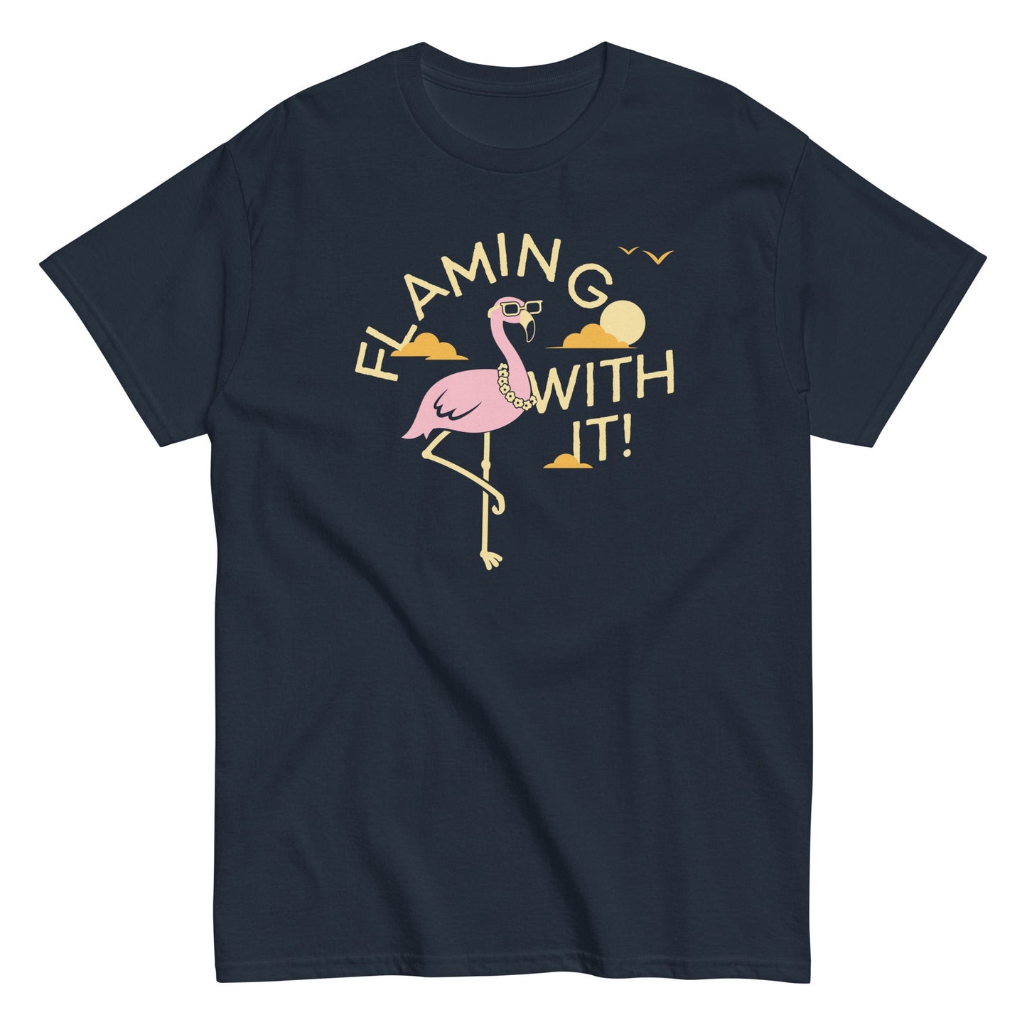 Flamingo With It Men's Classic Tee