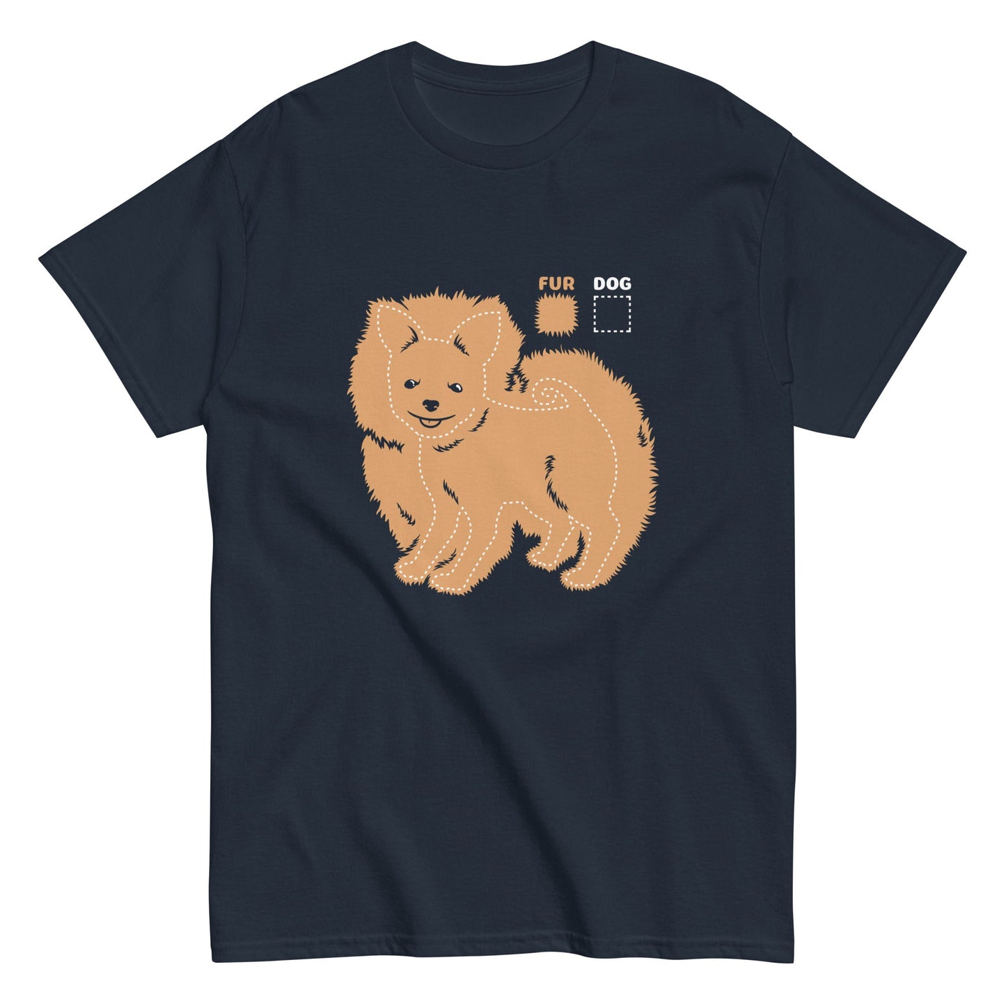 Dog vs Fur Pomeranian Men's Classic Tee