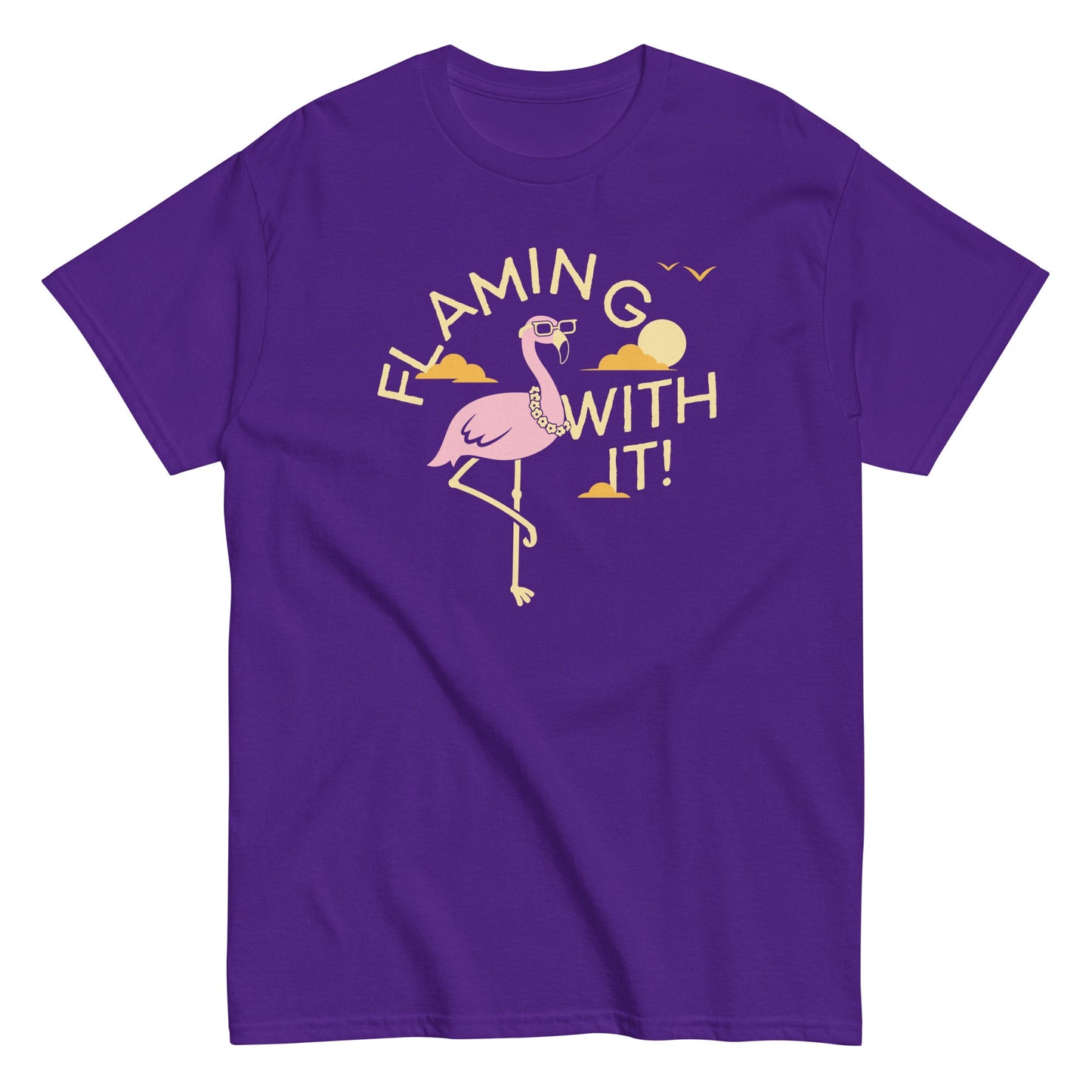 Flamingo With It Men's Classic Tee