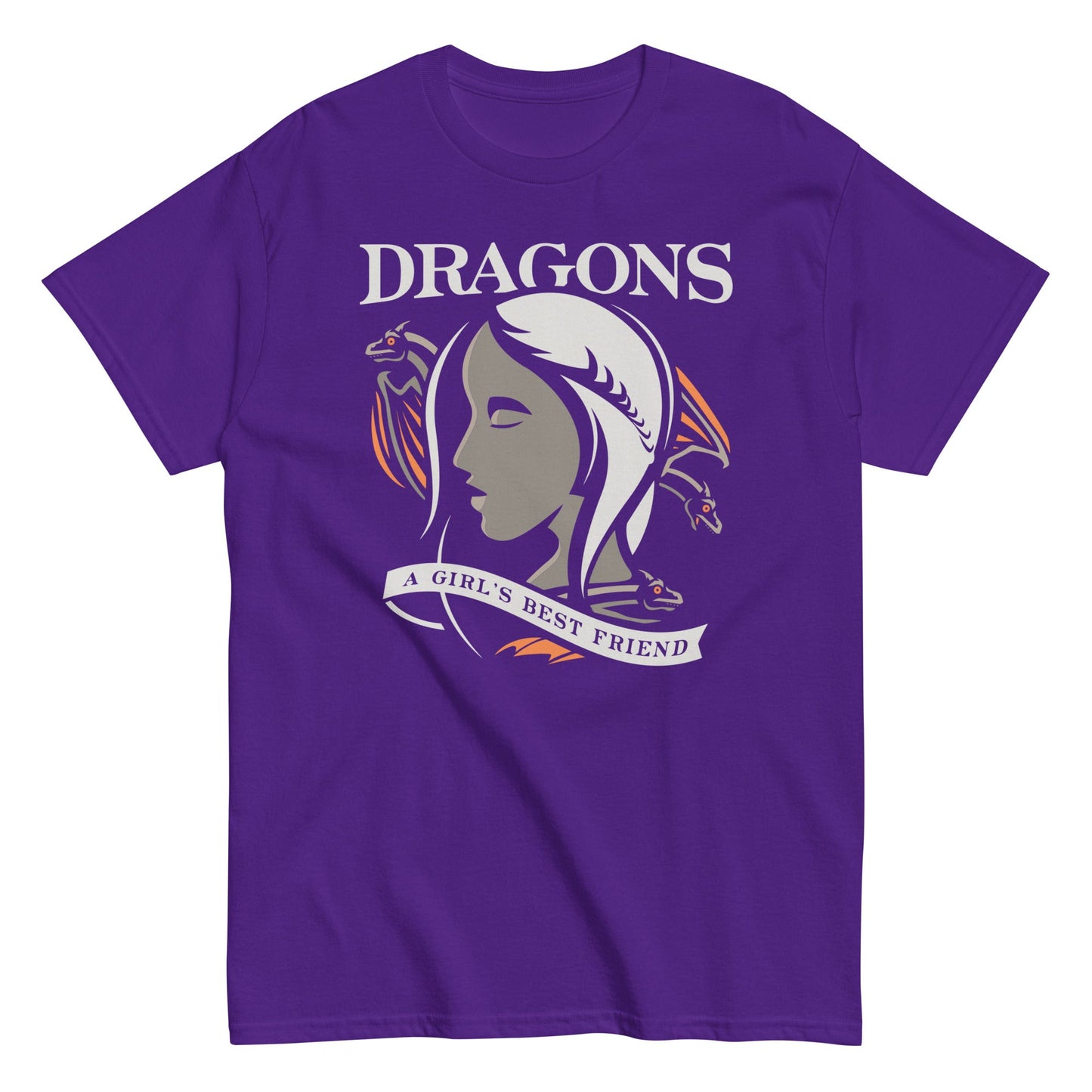 Dragons Are A Girl's Best Friend Men's Classic Tee