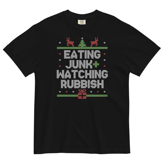 Eating Junk And Watching Rubbish Men's Relaxed Fit Tee