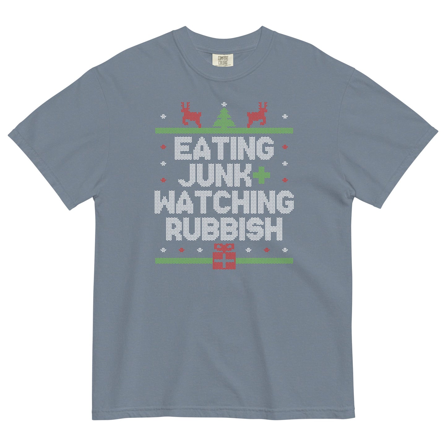 Eating Junk And Watching Rubbish Men's Relaxed Fit Tee