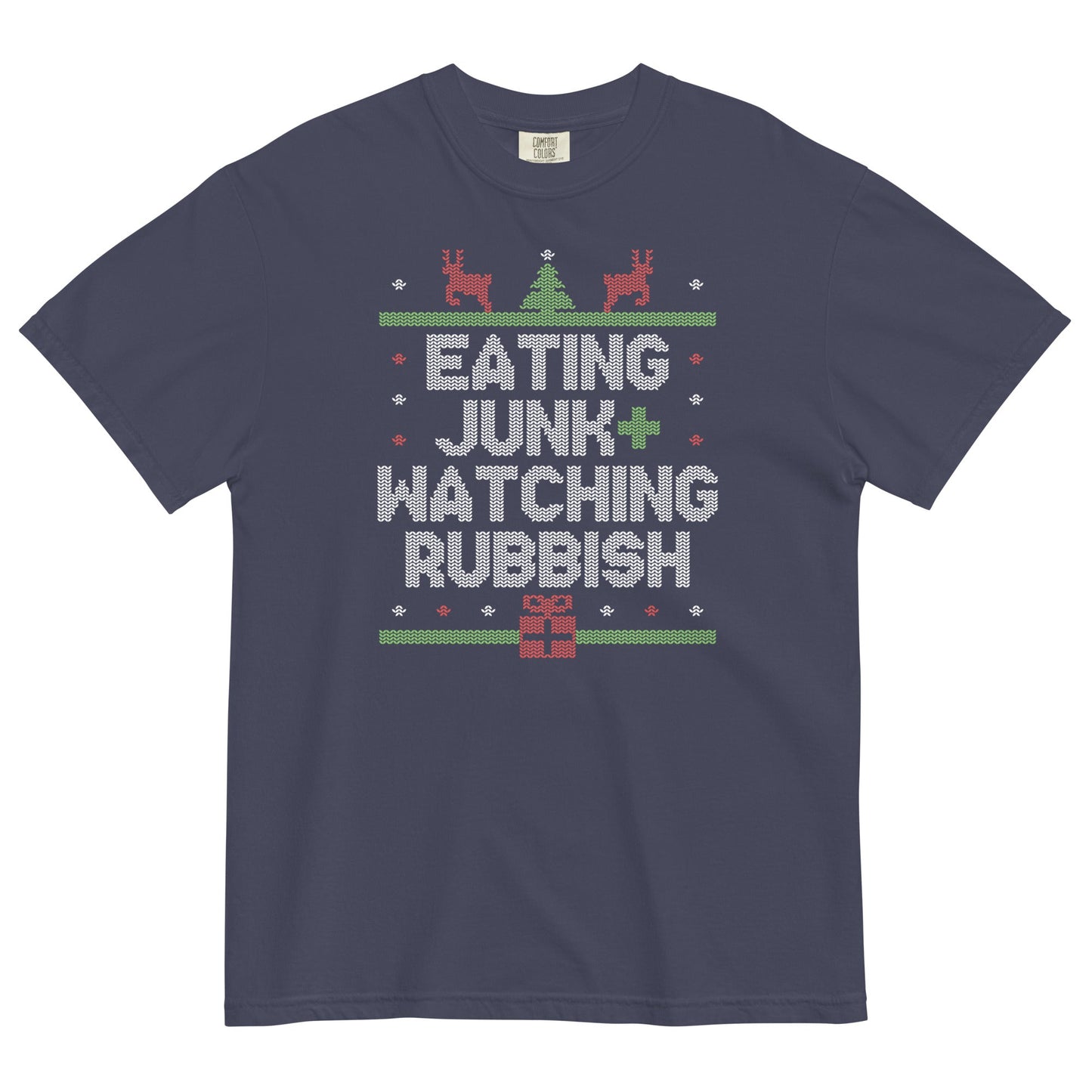 Eating Junk And Watching Rubbish Men's Relaxed Fit Tee