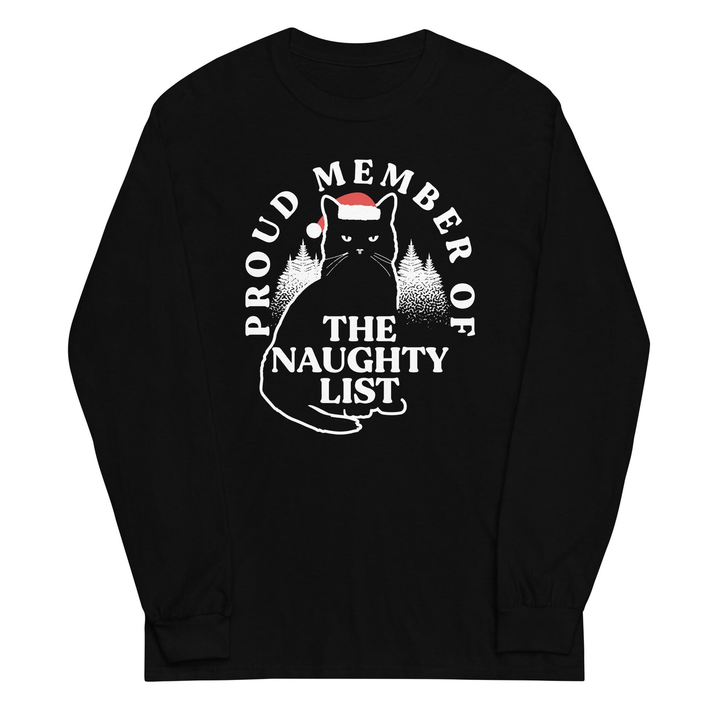 The Naughty List Unisex Long Sleeve Tee