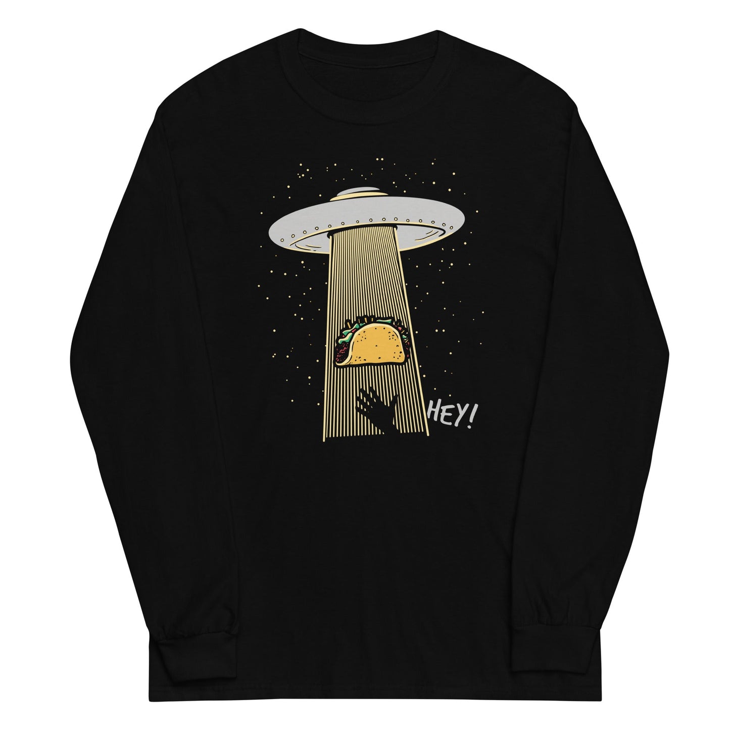 Taco Abduction Unisex Long Sleeve Tee