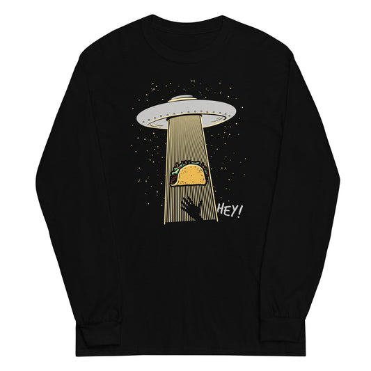 Taco Abduction Unisex Long Sleeve Tee
